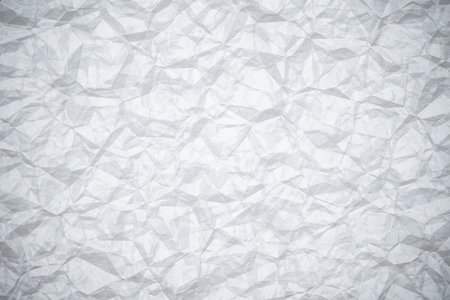 old crumpled paper, blank background with copyspaceの写真素材