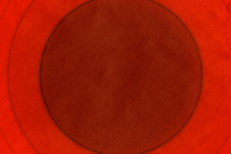 abstract vintage background with circles on old retro paper textureの写真素材
