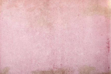 old pink concrete background, grungy plaster wallの写真素材