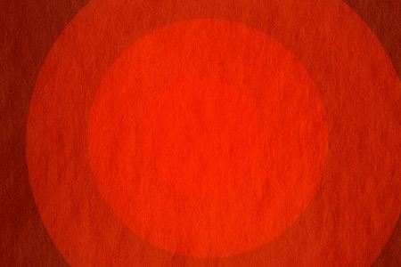 abstract vintage background with circles on old retro paper textureの写真素材