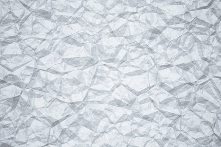 old crumpled paper, blank background with copyspaceの写真素材