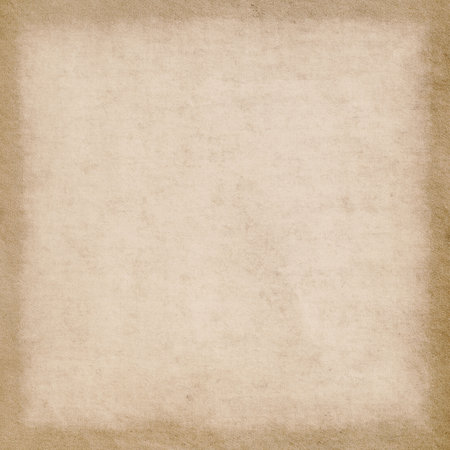 old paper texture, grungy square backgroundの写真素材