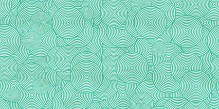 blue vintage circle texture pattern. geometric seamless retro background.の写真素材