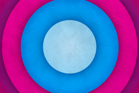 abstract vintage background with circles on old retro paper textureの写真素材
