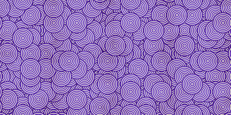violet vintage circle texture pattern. geometric seamless retro background.の写真素材