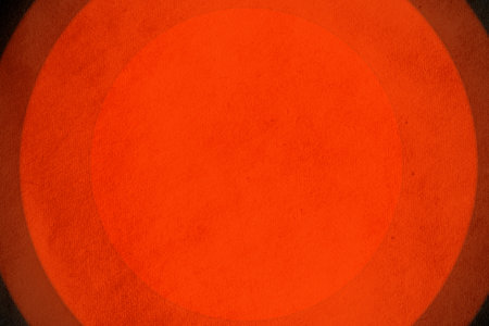 abstract vintage background with circles on old retro paper textureの写真素材