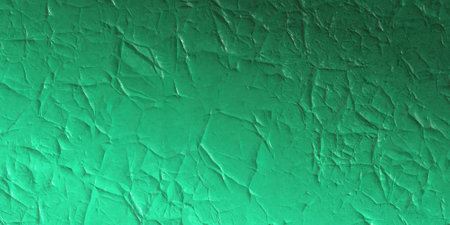old peeling wall, mint backgroundの写真素材