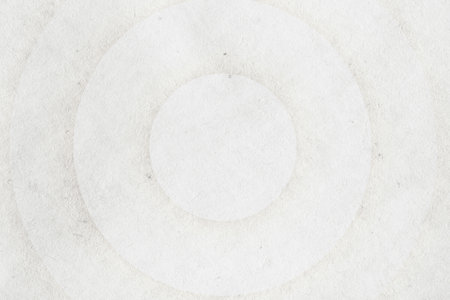 abstract vintage background with circles on old retro paper textureの写真素材