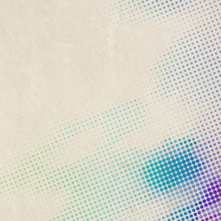 abstract pattern on paper texture, colorful halftone backgroundの写真素材