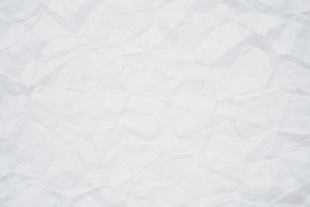 old crumpled paper, blank background with copyspaceの写真素材