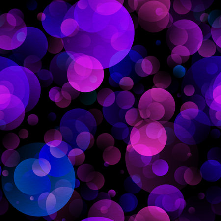 gradient circles background, seamless purple patternの写真素材