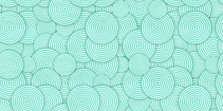 blue vintage circle texture pattern. geometric seamless retro background.の写真素材