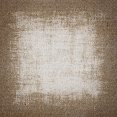 old paper texture, grungy square backgroundの写真素材