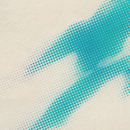 abstract pattern on paper texture, colorful halftone backgroundの写真素材