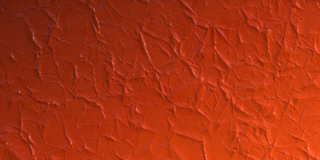 old peeling wall, orange backgroundの写真素材