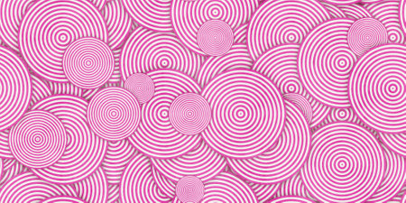 purple vintage circle texture pattern. geometric seamless retro background.の写真素材