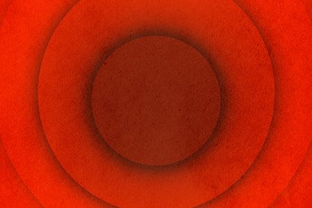 abstract vintage background with circles on old retro paper textureの写真素材