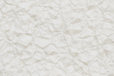 old crumpled paper, blank background with copyspaceの写真素材