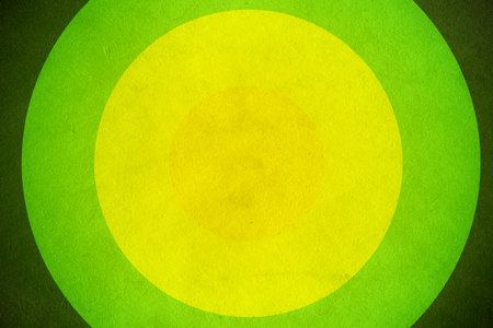 abstract vintage background with circles on old retro paper textureの写真素材