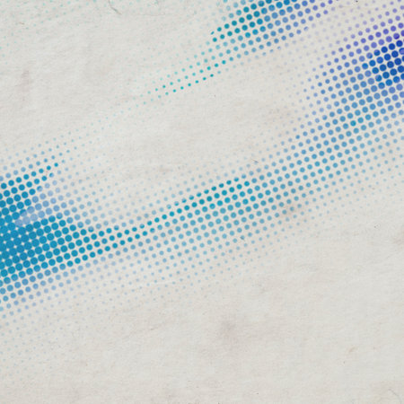 abstract pattern on paper texture, colorful halftone backgroundの写真素材