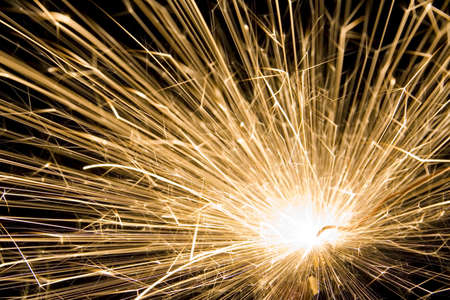 HUGE power sparkの写真素材