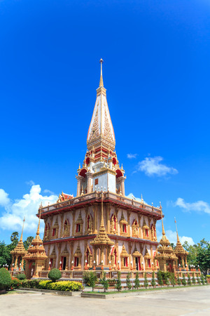 Wat Chalong in Phuketの写真素材