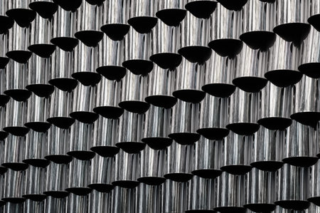 Metal background with reflections. Modern and futuristic