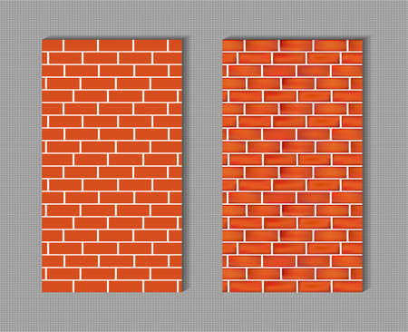 Brick wall seamless textureのイラスト素材