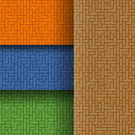 Seamless Wallpaper background web design banner Internet brown dark 3のイラスト素材