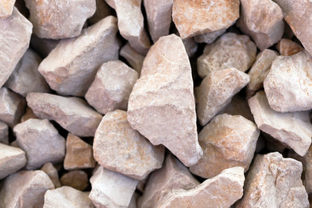 the small stones put together. small depth of sharpnessの写真素材