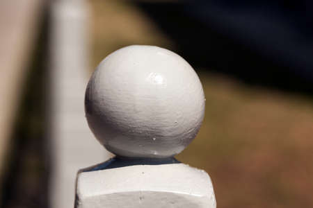 photographed close-up gray metal fence, a small depth of fieldの写真素材