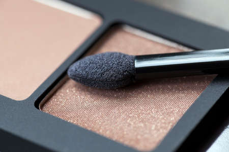 decorative cosmetic, eye shadow, a small depth of fieldの写真素材