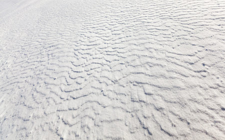 Photo snow, close-up