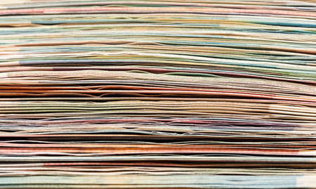 stack of money, close-upの写真素材