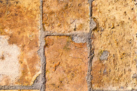 stone bricks closeupの写真素材