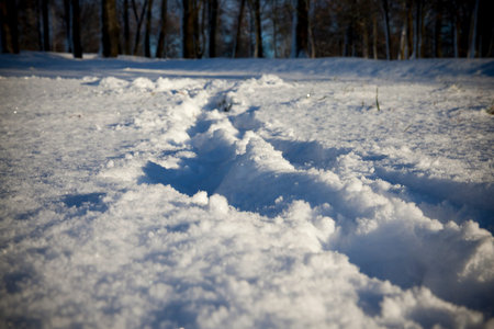 After snowfall