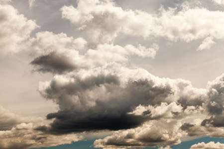 Clouds in shadesの写真素材