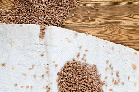 Lavash textureの写真素材