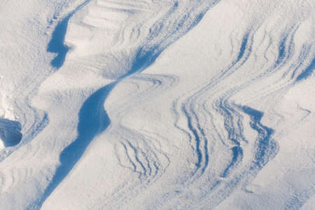 Deep snowdriftsの写真素材