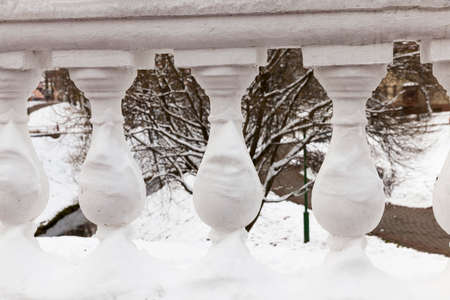 Decoration on the bridgeの写真素材