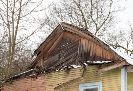 Ruined house