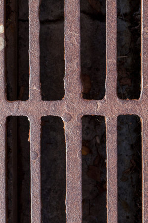 Steel sewer grate