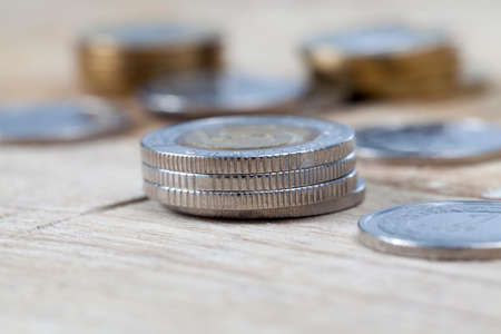 Polish coinsの写真素材