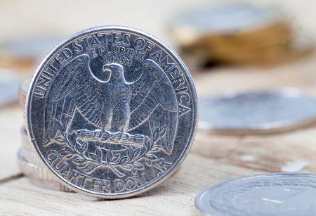 quarter of the American dollar
