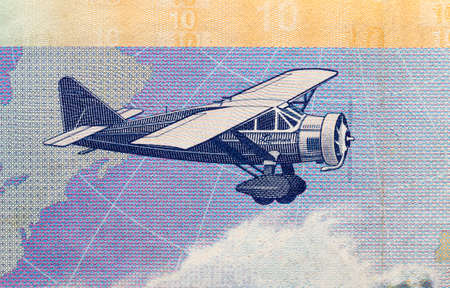 withdrawn Lithuanian litas, the country's currency in Europe, 10 litasの写真素材