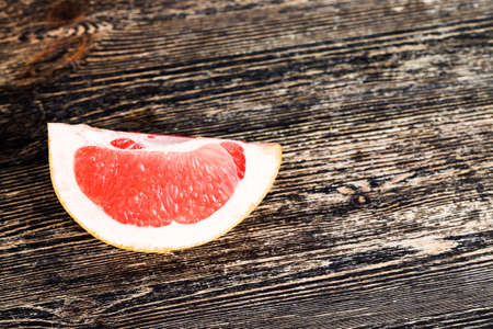 real ecological citrus fruits, juicy flesh ready for eating, sweet and sour taste of productsの写真素材