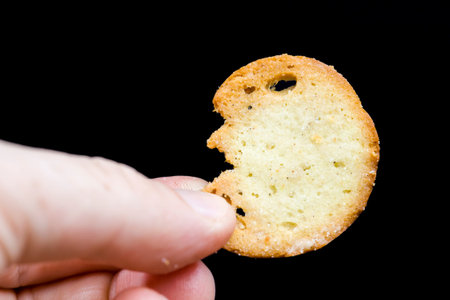 fried dry bread for a snack, salt and spices added to the dough, dry herbs to add flavor and aroma...