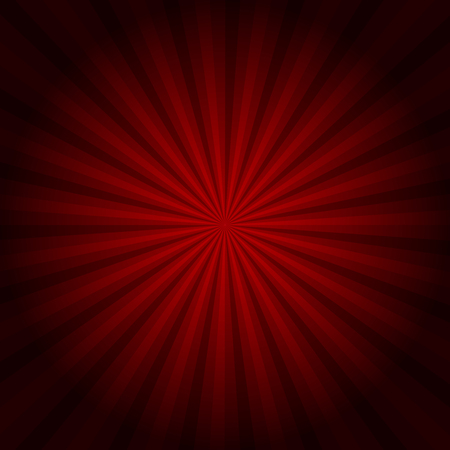 Red background texture with sunburst.のイラスト素材