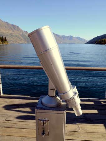 The Telescope. Supervision over the remote objects.の写真素材