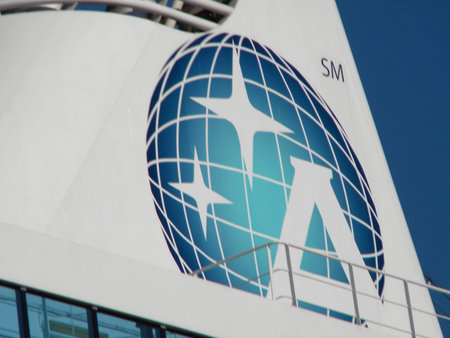 New Orleans, USA - June 23, 2011: Azamara Quest, tourist liner in the port. Big tourist shipのeditorial素材